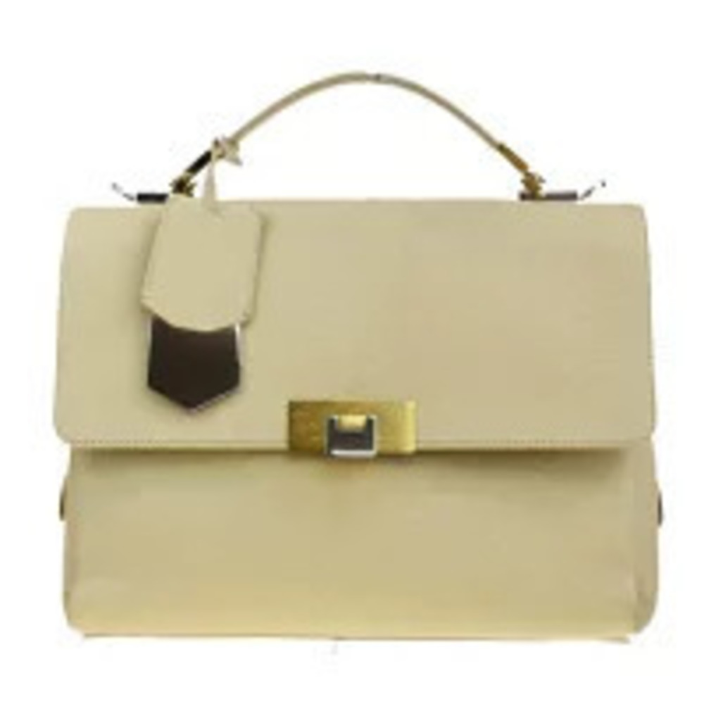 Balenciaga Handbag Ivory White Leather